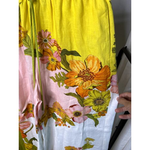 Alemais Multicolor Floral Boot Cut Pants - Picture 3 of 9